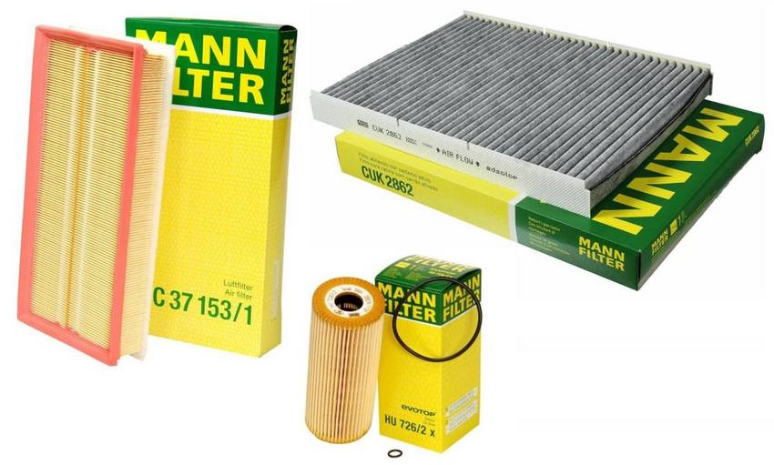 VW Filter Service Kit 1J0819644A - MANN-FILTER 1647932KIT